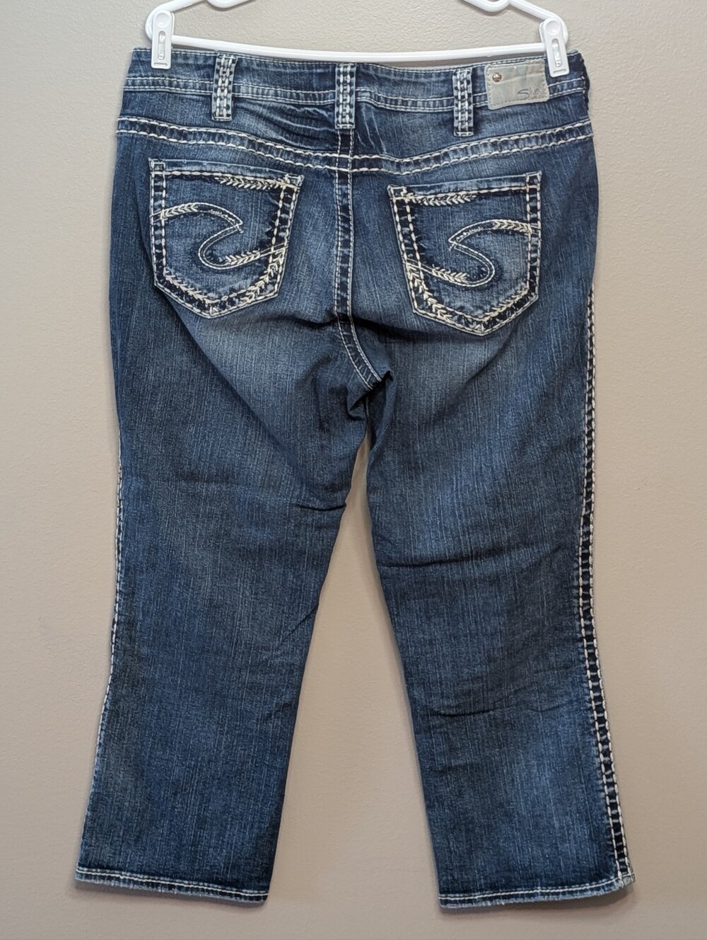 Silver Jeans Denim capris size 14